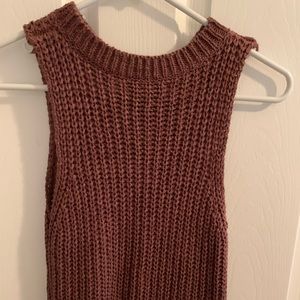Sweater tank